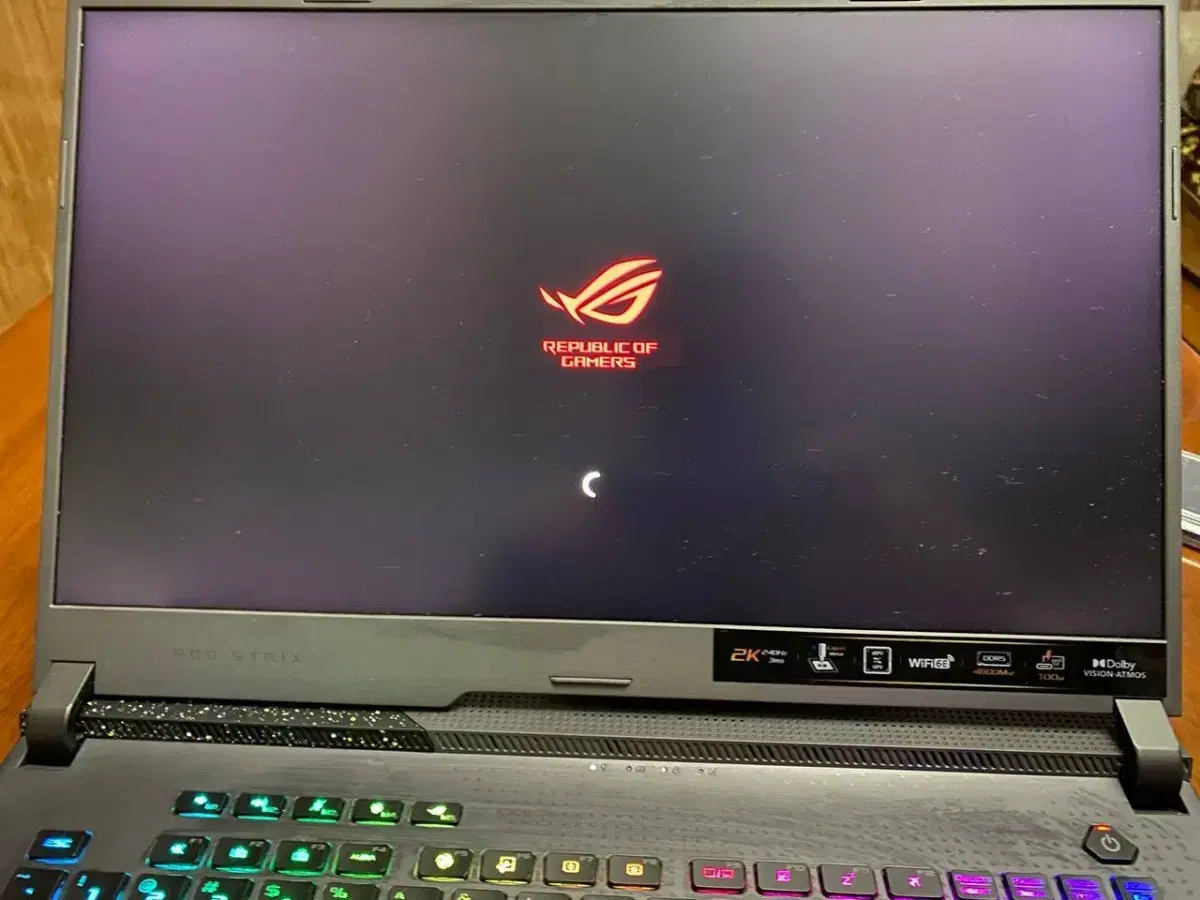 Rog Strix g17 rtx3070ti DDR5 64gb SSD2TB